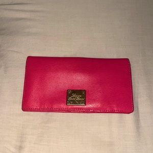 Lauren Ralph Lauren Pink Leather Wallet
